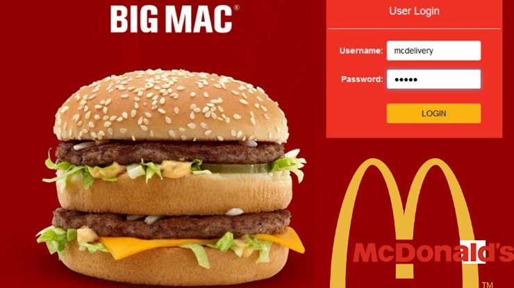 Daftar Username dan Password WiFi McDonald's Gratis